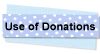 Use of Donation